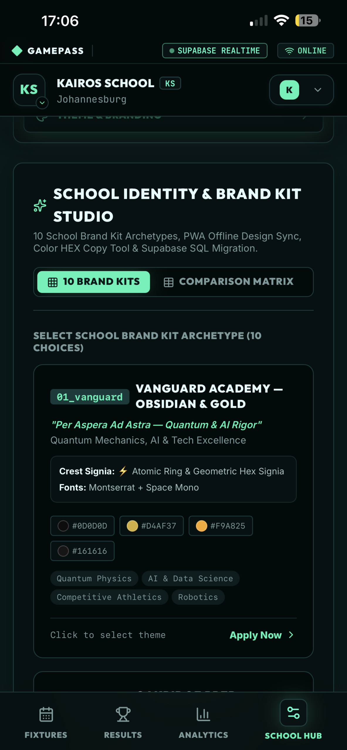 School Brand Kit Studio